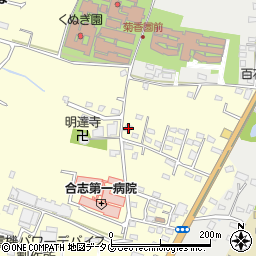 熊本県合志市御代志821-19周辺の地図
