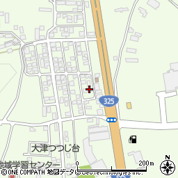 熊本県菊池郡大津町杉水3421-58周辺の地図