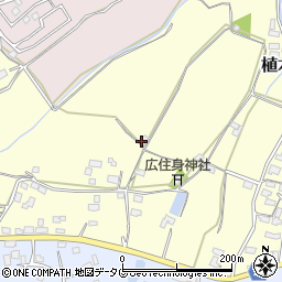 熊本県熊本市北区植木町広住984周辺の地図