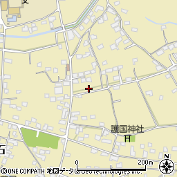 熊本県玉名市滑石1751周辺の地図