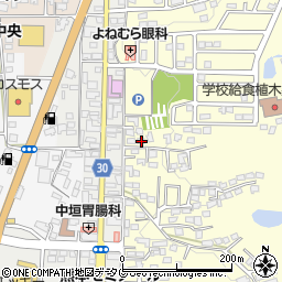 熊本県熊本市北区植木町広住391-29周辺の地図
