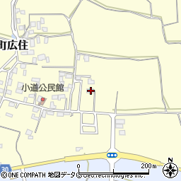 熊本県熊本市北区植木町広住1466周辺の地図