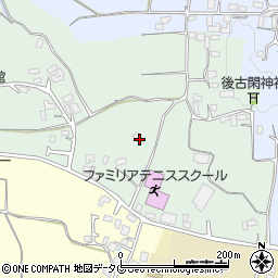 熊本県熊本市北区植木町後古閑56周辺の地図