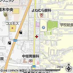 熊本県熊本市北区植木町植木142周辺の地図