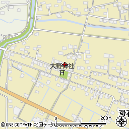 熊本県玉名市滑石1334-1周辺の地図