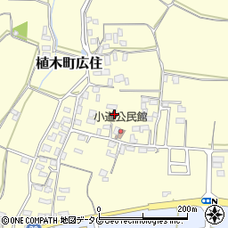 熊本県熊本市北区植木町広住1507周辺の地図