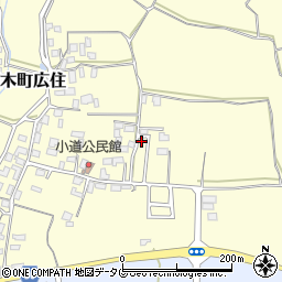 熊本県熊本市北区植木町広住1471-10周辺の地図