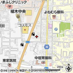 熊本県熊本市北区植木町植木99周辺の地図