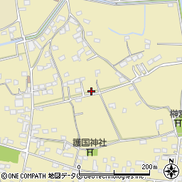 熊本県玉名市滑石1761周辺の地図