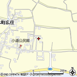 熊本県熊本市北区植木町広住1471-16周辺の地図