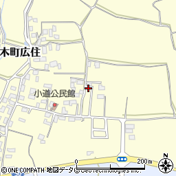熊本県熊本市北区植木町広住1471周辺の地図