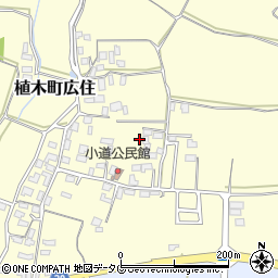 熊本県熊本市北区植木町広住1523-31周辺の地図