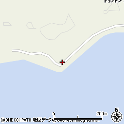 高知県宿毛市小筑紫町内外ノ浦74周辺の地図