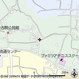 熊本県熊本市北区植木町後古閑170周辺の地図