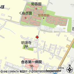 熊本県合志市御代志733-10周辺の地図