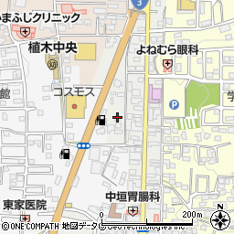 熊本県熊本市北区植木町植木100-6周辺の地図