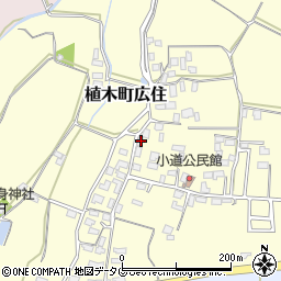 熊本県熊本市北区植木町広住1511周辺の地図