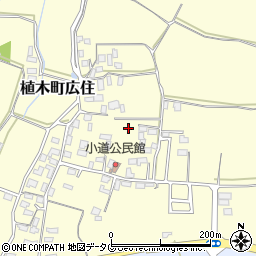 熊本県熊本市北区植木町広住1523-14周辺の地図