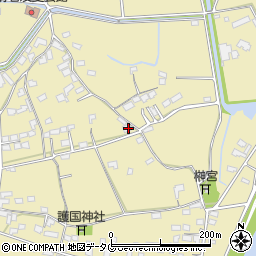 熊本県玉名市滑石1771周辺の地図