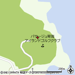 長崎リゾートアイランドパサージュ琴海周辺の地図