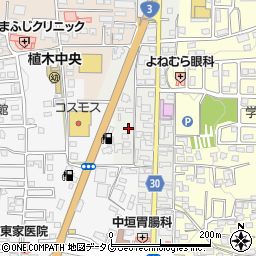 熊本環境支援センター周辺の地図