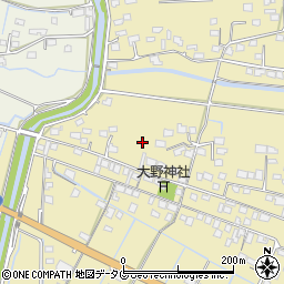 熊本県玉名市滑石1311周辺の地図