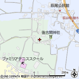 熊本県熊本市北区植木町後古閑25-1周辺の地図