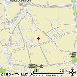 熊本県玉名市滑石1777周辺の地図