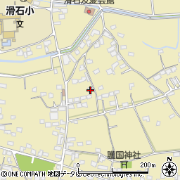 熊本県玉名市滑石1784-2周辺の地図