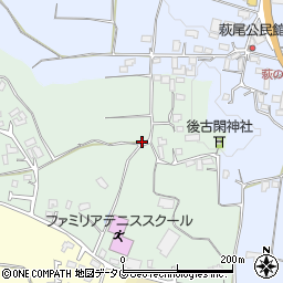 熊本県熊本市北区植木町後古閑31周辺の地図