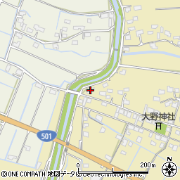 熊本県玉名市滑石1353周辺の地図