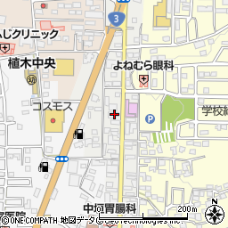 熊本県熊本市北区植木町植木103周辺の地図