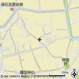 熊本県玉名市滑石1863周辺の地図