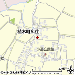 熊本県熊本市北区植木町広住1531周辺の地図