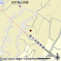 長崎県大村市向木場町周辺の地図