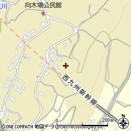 長崎県大村市向木場町周辺の地図