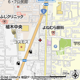 熊本県熊本市北区植木町植木102-1周辺の地図