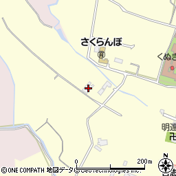 熊本県合志市御代志743-1周辺の地図