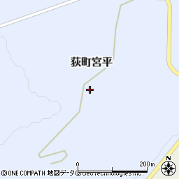 大分県竹田市荻町宮平3608-1周辺の地図