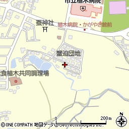 熊本県熊本市北区植木町広住488周辺の地図