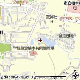 熊本県熊本市北区植木町広住352-2周辺の地図