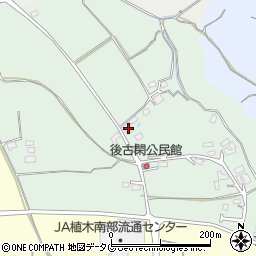 熊本県熊本市北区植木町後古閑228周辺の地図