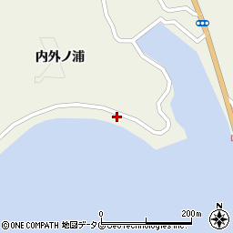 高知県宿毛市小筑紫町内外ノ浦352周辺の地図