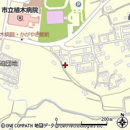 熊本県熊本市北区植木町広住550周辺の地図