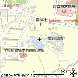 熊本県熊本市北区植木町広住481周辺の地図