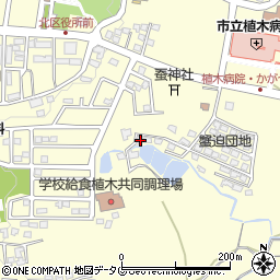 熊本県熊本市北区植木町広住460周辺の地図