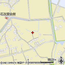 熊本県玉名市滑石1843周辺の地図