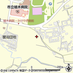 熊本県熊本市北区植木町広住539周辺の地図