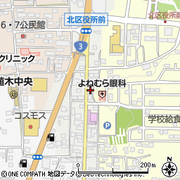 熊本県熊本市北区植木町植木138周辺の地図