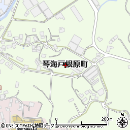 長崎県長崎市琴海戸根原町周辺の地図